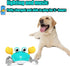 HONGID Crawling Crab Dog Toys,Escaping Crab Dog Toy with Obstacle Avoidance Sensor,Interactive Dog Toys with Music Sounds & Lights for Dogs Cats P...