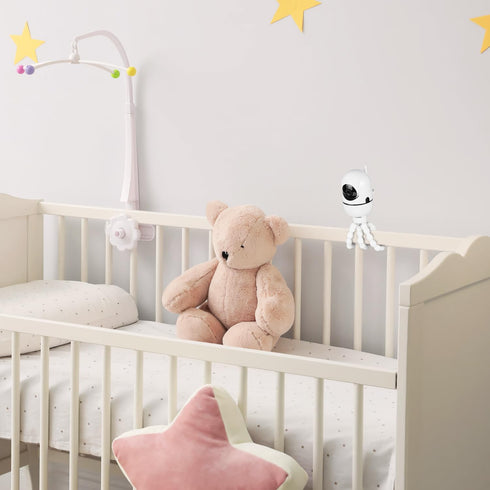 Tripod Baby Monitor Mount for HelloBaby HB65/HB40/HB6550/HB66/HB6339/HB6550 Pro, ANMEATE SM935E, Flexible Baby Camera Mount Attach Your Camera Whe...