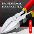 MONVICT Wire Cutters, 6 inch Precision Flush Side Cutters with Longer Cutting Edge Ultra Sharp & Powerful Heavy Duty Pliers, Ideal for Cables, Wir...