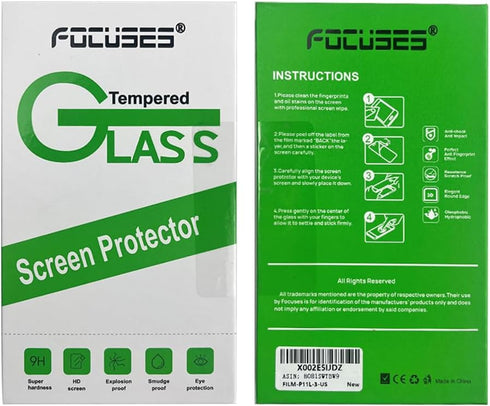 iPhone 11 Screen Protector, iPhone XR Screen Protector, Anti Blue Light Tempered Glass Film for iPhone XR & iPhone 11,3-Pack...