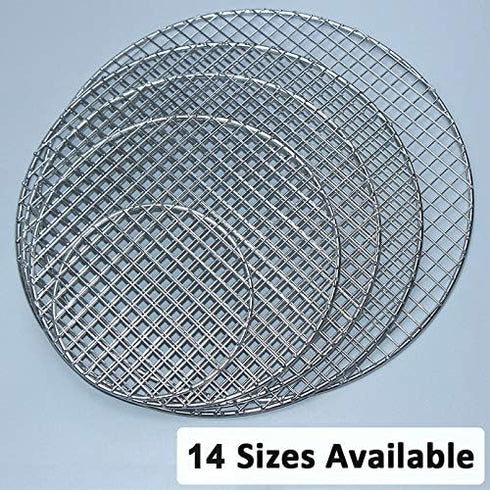 Wire Steaming Cooling and Baking Barbecue Rack Dia 8.9" Stainless Steel Cross Wire for Air Fryer Instant Pot Pressure Cooker Canning Dutch Oven (2...