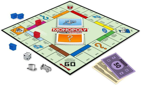 Monopoly Rivals Edition 2 Player Game Hasbro Gaming New Factory Sealed,8 YEARS+...