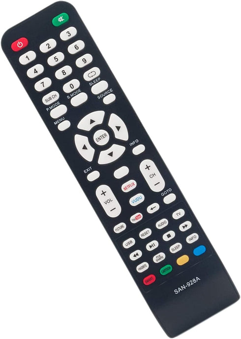 Universal Remote Control Replacement for All Sanyo LCD LED Smart TV...