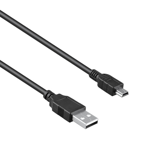 PKPOWER 5ft Mini USB Charging Cable Cord Replacement for UniMed Pro TENS Unit Massager (Black) SM9156......