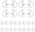 Replacement Earmold Earpiece Earbud Earplug Ear Mold for Walkie Talkie Acoustic Tube Earpiece,Soft Silicone Earmould Replacement Earpiece Insert f...