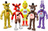 Action Figures Set, 5 Pcs Action Figures Toys, 5.5 Inches Movable Joints Collectible Toys Set with Light for Toys Dolls Gifts Cake Toppers...