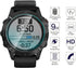 Orzero (3 Pack) Screen Protector Compatible for Garmin Fenix 6/6 Sapphire / 6 Pro / 6 Pro Solar/Forerunner 165/165 music Tempered Glass 2.5D Arc E...