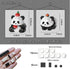 Mini Building Blocks Panda Sets Cute Micro Mini Panda Building Bricks for Adults Micro Nano Bricks Perfect Party Favors for Teenagers. (359 PCS)...