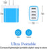iPhone 13 Charger Block Fast Charging 4.8A Multi Port USB Charger Wall Plug Power Adapter Charging Box Cube Brick for iPhone 15/14/13/12/11 Pro Ma...