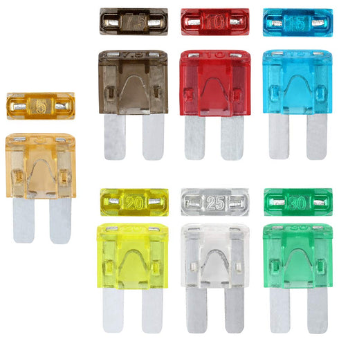 ACBungji 140 Pack Micro 2 Fuse Kit Automotive Assorted, Upgraded Micor II Blade Fuse 5A 7.5A 10A 15A 20A 25A 30A ATO ATC for SUV Truck Rv Car Fuse...