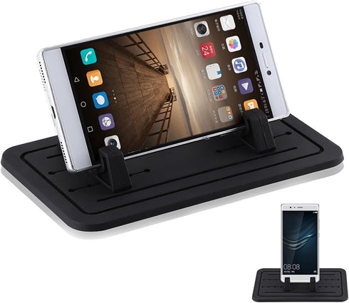 Car Dashboard Phone Holder, Universal Adjustable Silicone Gel Car Phone Mount Cell Phone Holder Cradle Stand......