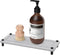 Instant Dry Bathroom Kitchen Sink Organizer, Diatomite Stone Drying Tray for Soap Dispenser, Sponge Brush and Toothbrush Cup, Countertop Fast Dryi...