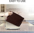Bread Machine Cover, Exquisite PU Leather Long Life Span Toaster Protector Anti Collision for Kitchen Appliance(Brown)...