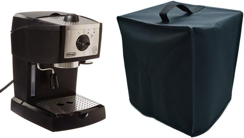 Coffee Maker dust Cover – 11W x 9D x 11H-Waterproof, Universal Fit- Fits EC155 15 BAR Pump Espresso and Cappuccino Maker (For De'Longhi EC155)...