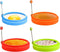 Silicone Egg Rings, 4 Inch Food Grade Egg Cooking Rings, Non Stick Fried Egg Ring Mold, Pancake Breakfast Sandwiches, Egg Mcmuffin Ring(Multicolor...
