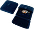 Brooch Present Box Premium Grade Navy Blue Velvet Jewelry Case Brooch Pin Badge Classic Design...