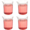 Plastic Beakers Set - Education, Research Equipment, Industrial & Academic Labs - Polypropylene Plastic - Science Lab Equipment, Home Experiments,...