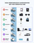 Precision Screwdriver Set - 48 in 1 screwdriver bit set Magnetic Small Screwdriver Set with Case, mini screwdriver set for Computer, Laptop, iPhon...