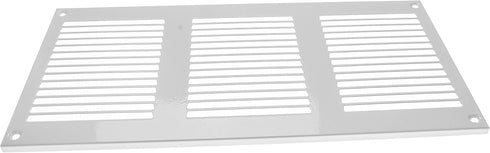 Vent Systems 12'' x 6'' Inch White Air Vent Cover Metal Air Return Grill with Built in Pest Guard Screen HVAC Vent Cover for Home Improvement Vent...