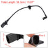 X AUTOHAUX 2 Pair 4M0615121R Front 4M0615121P Rear Brake Pad Electronic Wear Sensor for Audi Q7 2017-2018...