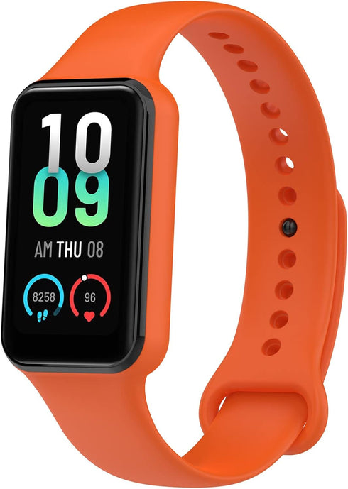 Chofit Bands Compatible with Amazfit band 7, Soft TPU Sport Strap Band, Replacement Amazfit band 7 Smartwatch Wristband for Women Men, 6Pack...