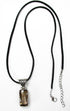 ALL in ONE 10pcs Faux Leather Suede Cord Necklace with Lobster Clasp Extended Chain (25", Black)...