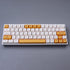PBT Dye-Sub Keycaps 138 Keys XDA Profile Honey Milk Keycaps Set Fit for 61/64/87/104/108 Mechanical Keyboard Cherry Mx Switches...