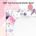Floral Baby Diaper Changing Pad Cover, 2 Pack Infant Changing Table Mat Cover for Baby Girls Nursery Diaper Changing Cradle Mattress Sheets, Ultra...