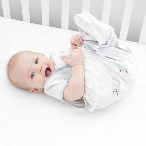 TILLYOU Sleep Sack 0-6 Months - 0.5 TOG Baby Wearable Blanket with 2-Way Zipper, Extra Soft Cotton Sleeveless Sleeping sack 2 Pack, Bear & Dandeli...