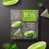Tess Ginger Mojito Green Tea Composition Lemon Peel and Mint Leaf Tea in 20 Pyramid Sachets...