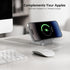 LULULOOK Compatible with iPhone Wireless Charger, 2 in 1 Portable Charging Pad Fast Charging, Aluminum Watch and Phone Charger for Apple iPhone, A...