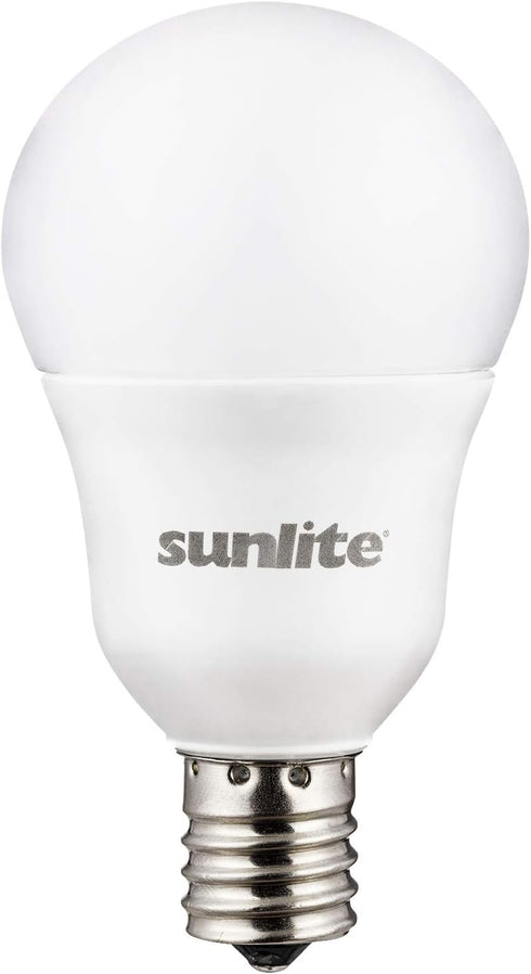 Sunlite 80334-SU LED A15 Light Bulb, 6 Watts (40W Equivalent), Intermediate Base (E17), 480 Lumens, Dimmable, Frosted Finish, ETL Listed, 1 Count,...