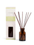Claire Burke Original Reed Diffuser Oil Starter Kit with Amber Glass Vessel and Rattan Reeds for Home...