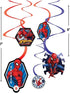 Spider-Man™ Webbed Wonder Swirl Value Pack - Set of 12 - Ultimate Party Decoration Kit, Eye-Catching & Easy Setup Swirl Decor...