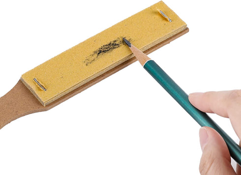 Sandpaper Sharpener,3-Pack Sketch Sandpaper Pencil Sharpeners 6.2x0.9" Pointer Art Drawing Tool Pastel Sticks Drawing Tool for Artist Sketch Begin...