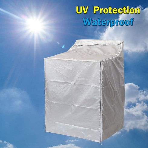 QLLY Washer/Dryer Cover for Top-loading Machine – Waterproof, Dustproof, Sun-Proof, W29”D28”H43” Suitable for most Washers/Dryers on US and Canadi...