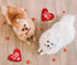 BoomBone Valentines Squeaky Dog Toy, Heart Dog Toy Perfect for Puppy Small Medium Pets Dogs...
