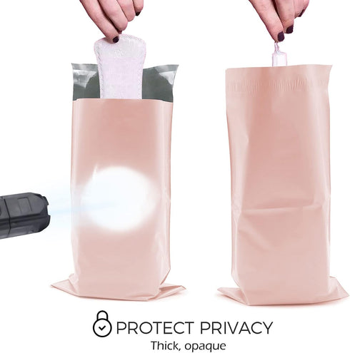 Sanitary Napkin Disposal Bags,100 Pcs Feminine Hygiene Disposal Bags,Sealable and Prevents Odours,Women Tampon Disposal Bags, Disposal for Tampons...