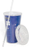 Underground Toys Doctor Who 16oz TARDIS Reusable Carnival Cup w/Lid & Straw...