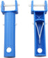 Vacuum Head Handle 2PCS Blue Color Vacuum Pool Brush Handle Universal Replacement Parts with V Clips and Pins for Swimming Pool Spa Vacuum...