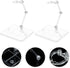 jojofuny 4pcs Action Figure Stands, Adjustable Action Figure, Doll Model Support Stand, Adjustable Doll Support, for Homes, Stores, Supermarkets, ...