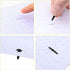 AIEX 600pcs Metal Paper Fasteners Round Brass Fasteners Split Pins for DIY Crafts Projects, Scrapbooking, Office, 0.47x0.3inch (Black)...