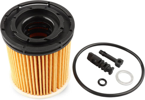 Oil Filter, Replace 26350-2M000, 263502M000 Compatible with Hyundai Kia 1.6L - 2020-2022 Accent Sonata Venue, 2021-2022 Elantra Kona Santa Fe, 202...