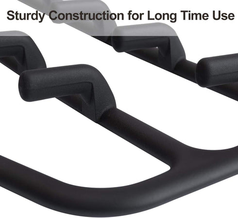 ELONG HOME Belt Hanger, Tie Rack for Closet, Sturdy Belt Organizer with 360 Degree Swivel, 11 Large Sturdy Belt Hooks, Non Slip Rubberized Belt Ra...