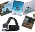 Action Camera Head Strap Mount Compatible with GoPro Hero 12 11 10 9 8/AKASO EK7000 Brave 4 5 6 7 LE V50X/Dragon Touch/Jadfezy/Exprotrek/VEMONT/WO...