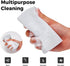 Damp Clean Duster Sponge 4pack Reusable Damp Dusting Sponge for Cleaning Glass, Baseboards,Blinds, Vents, Railings, Mirrors, Window Track Grooves ...