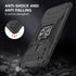 for Samsung A11 Phone Case with Screen Protector, Hard Rubber Bumper with 360° Rotation Ring Kickstand Cases for Samsung Galaxy A11 (Black)...
