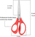 5" Kids Scissors 12 Pack,Kids Safety Scissors For School Kids Scissors Comfort-Grip Handles Sharp Blade Blunt Student Scissors ages 4+,Child Small...