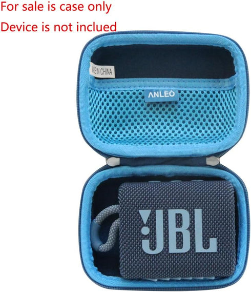 Hard Travel Case for JBL Go 3 / Go 4 Portable Bluetooth Speaker (Blue)...