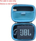 Hard Travel Case for JBL Go 3 / Go 4 Portable Bluetooth Speaker (Blue)...